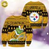 Seattle Seahawks Christmas Grinch Knitted Sweater – Cozy Game Day Style