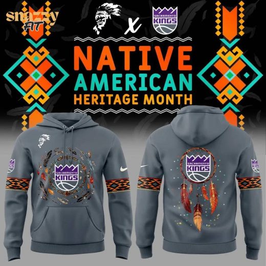 Sacramento Kings 2024 Native American Heritage Month Nike Hoodie