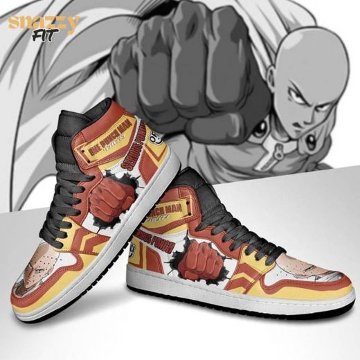 Saitama Jordan 1 Sneakers Serious Punch