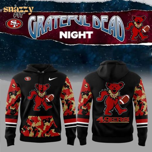 San Francisco 49ers Grateful Dead Night Nike Hoodie