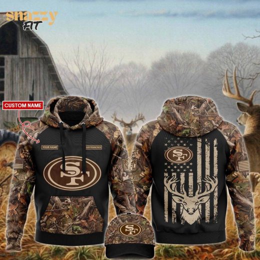 San Francisco 49ers NFL x Hunting Limited Edition Hoodie