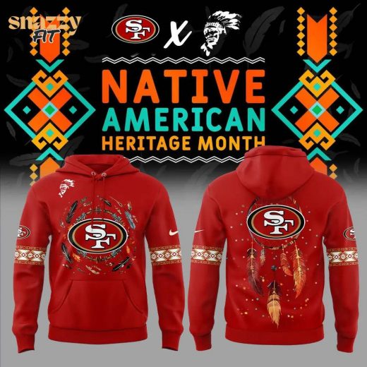 San Francisco 49ers Native American Heritage Month Nike Hoodie