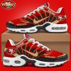 San Francisco 49ers Personalized Air Max Limited White plus Red Edition