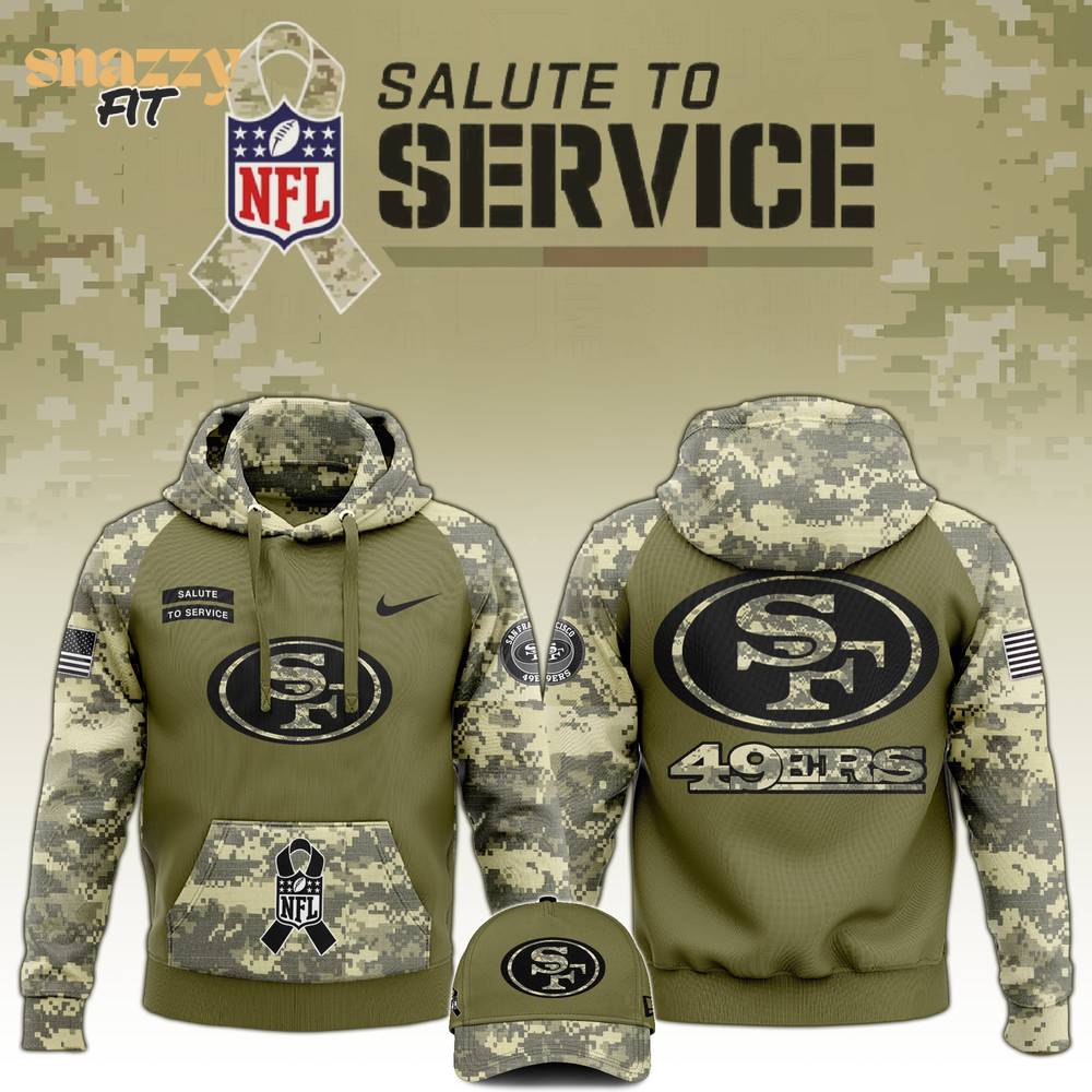 San Francisco 49ers Veterans Day Hoodie Limited Edition San Francisco 49ers Veterans Day Hoodie Limited Edition