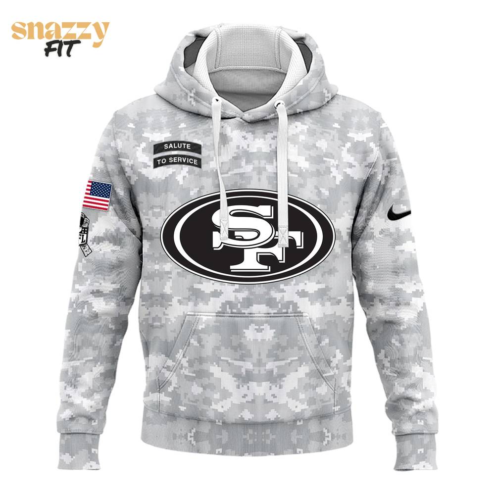 San Francisco 49ers Veterans Day Hoodie Limited Edition San Francisco 49ers Veterans Day Hoodie Limited Edition