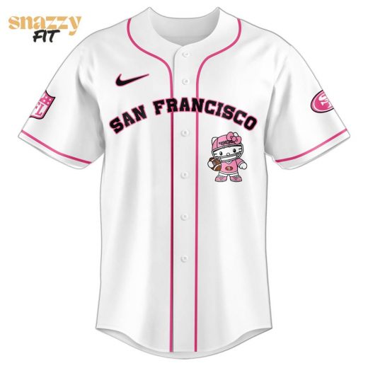 San Francisco 49ers X Hello Kitty Pink Jersey Limited Sleek Edition