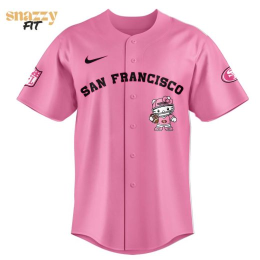 San Francisco 49ers X Kitty Pink Jersey Limited Edition