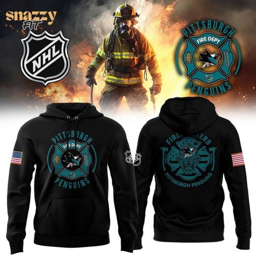 San Jose Sharks 2024 Firefighter Appreciation Night Premium Hoodie – Collector’s Edition