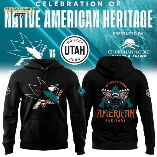 San Jose Sharks Native American Heritage Night Premium Hoodie – 2024 Exclusive Edition