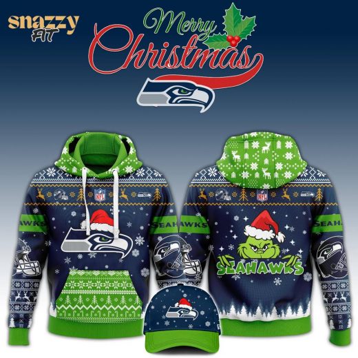 Seattle Seahawks 2024 x Christmas NFL Hoodie – Limited Holiday Edition