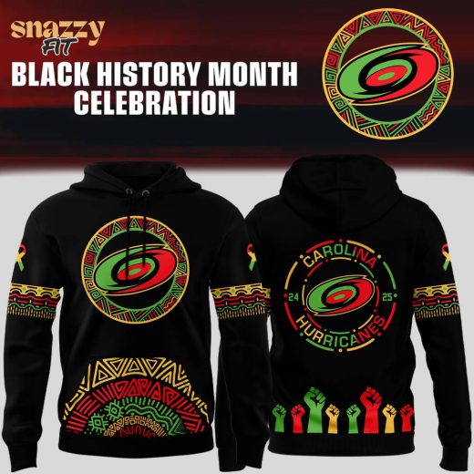 Special Black History Celebration Carolina Hurricanes Limited Edition Hoodie