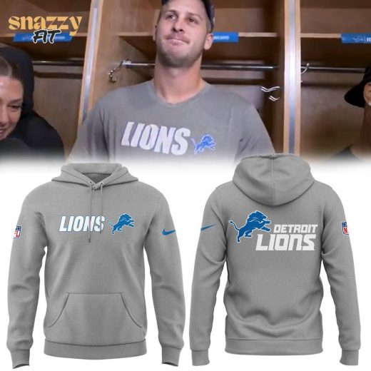 Special Edition 2024 Detroit Lions Gray Hoodie – NFL Team Spirit