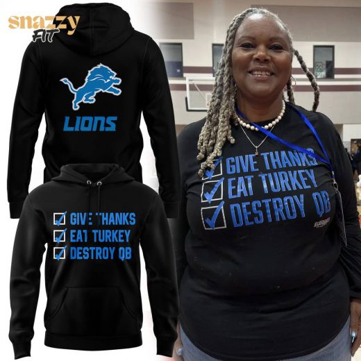 Special Edition Detroit Lions Hoodie – 2024 Holiday Edition