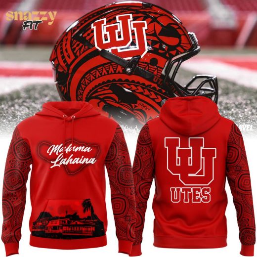 Special New Malama Lahaina Utah Utes Football Hoodie – 2024 Limited Edition