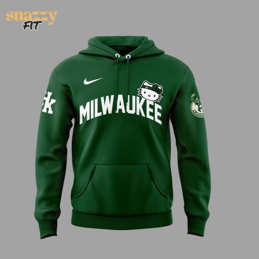 Special New Milwaukee Bucks x Hello Kitty 2024 Hoodie – Limited Edition Collaboration