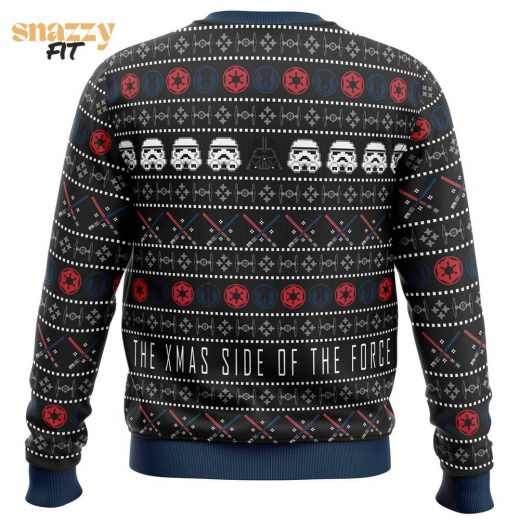 Star Wars The Xmas Side Of The Force 2024 Ugly Christmas Sweater