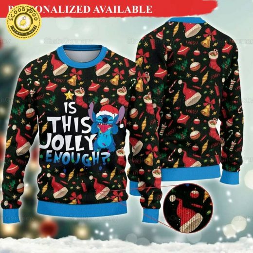 Stitch Santa Christmas Ugly Sweater – Ugly Christmas Sweater