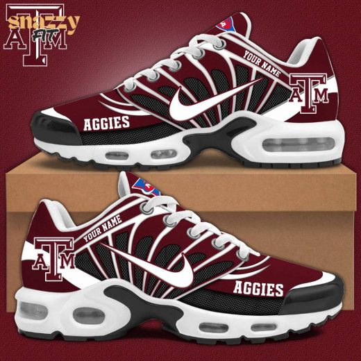 Texas A&M Football Personalized Custom Sneakers – Limited Edition