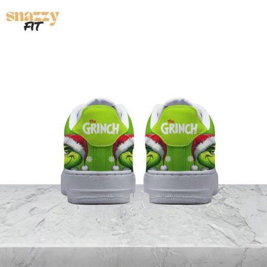 The Grinch Air Force 1 Personalized Shoes Gifts For Fans