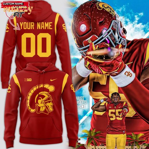 USC Trojans Custom Name & Number Hoodie – Limited Edition 2024