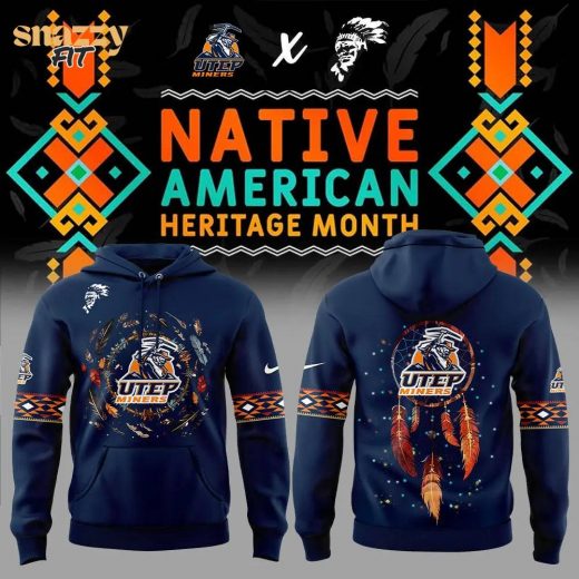 UTEP Football 2024 Native American Heritage Month Nike Hoodie