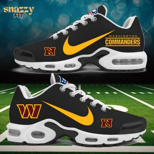 Washington Commanders Air Max Plus Sport Custom Sneakers Black edition