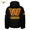 Washington Commanders Nike 2024 Black threads Premium Limited Pullover Hoodie