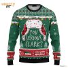 Brodolf The Red Nose Gainzdeer Gym 2024 Ugly Christmas Sweater