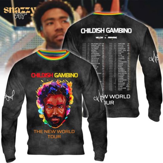 Childish gambino the new world tour Sweatshirt