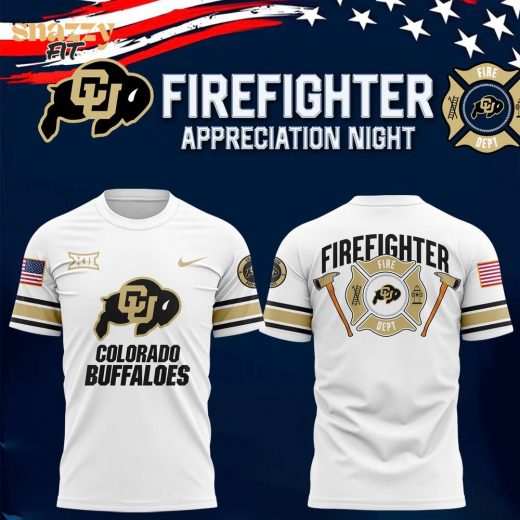 Colorado Buffaloes Firefighter Appreciation Night Premium Limited T Shirt