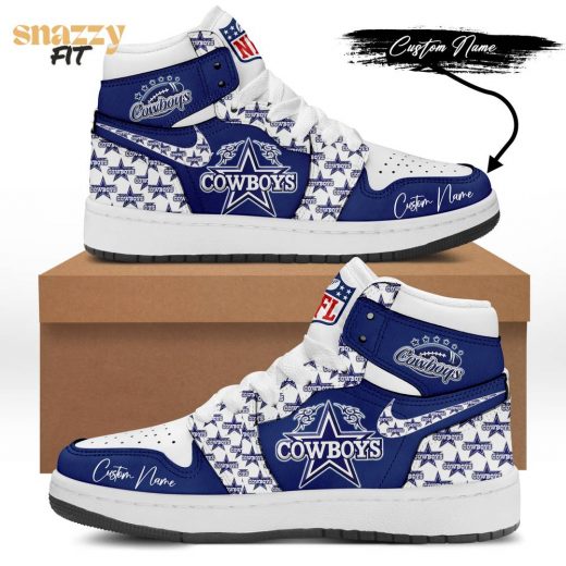 Dallas Cowboys Custom Name Air Jordan 1 Limited Edition V1