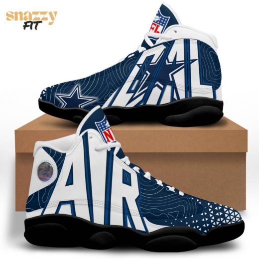 Dallas Cowboys Custom Name Air Jordan 13 Limited Edition