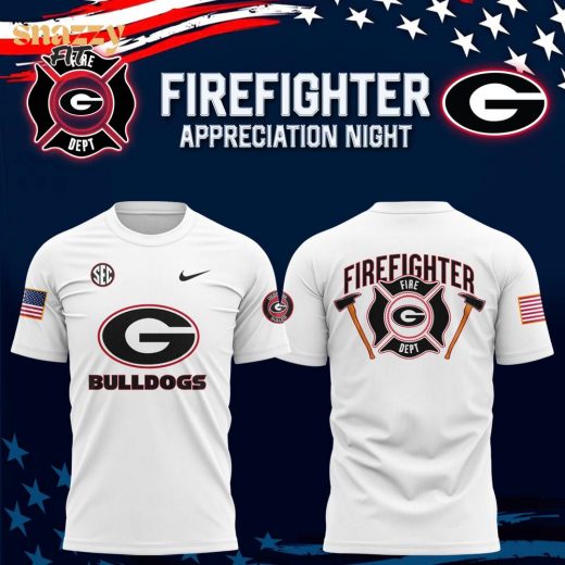 Georgia Bulldogs Firefighter Appreciation Night Premium Limited T Shirt