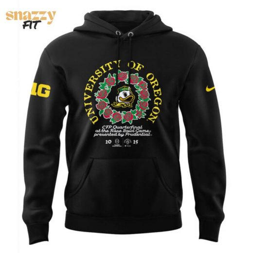 Limited Oregon Ducks Rose Bowl Game Hoodie v1