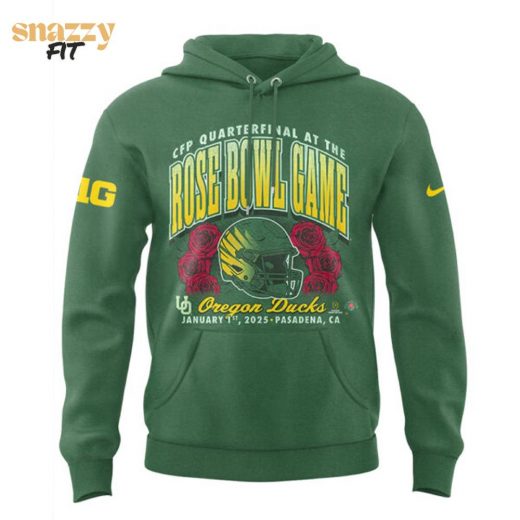 Limited Oregon Ducks Rose Bowl Game Hoodie v2