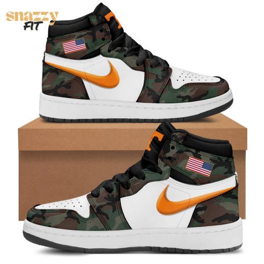 Limited Tennessee Football Nike Camo 2024 Salute to Service Air Jordan 1