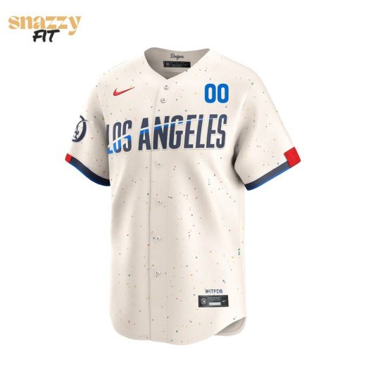 Los Angeles Dodgers 2024 City Connect New Jersey