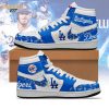 Los Angeles Dodgers MLB Air Jordan 1 Personalized Shoes