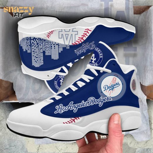 Los Angeles Dodgers MLB Personalized Air Jordan 13