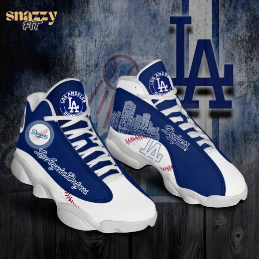 Los Angeles Dodgers MLB Personalized Air Jordan 13