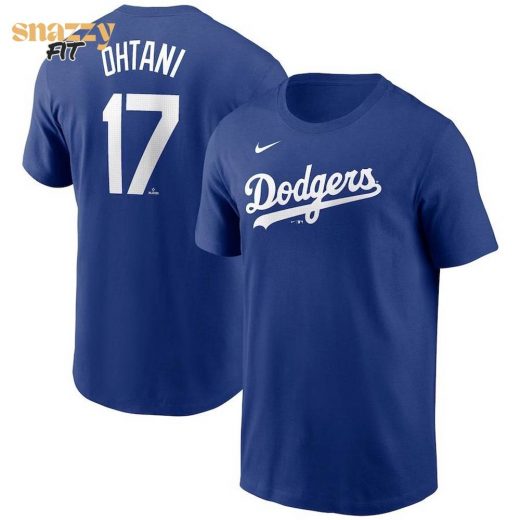 Los Angeles Dodgers Shohei Ohtani Nike Royal 2024 Fuse Name & Number Tshirt