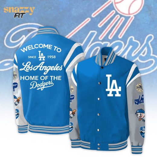 Los Angeles Dodgers WELCOME TO LA Baseball Jacket