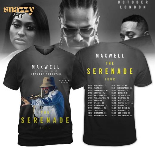 Maxwell the serenade tour T shirt