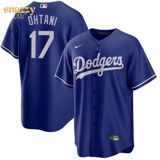 Shohei Ohtani Los Angeles Dodgers Home Jersey Blue