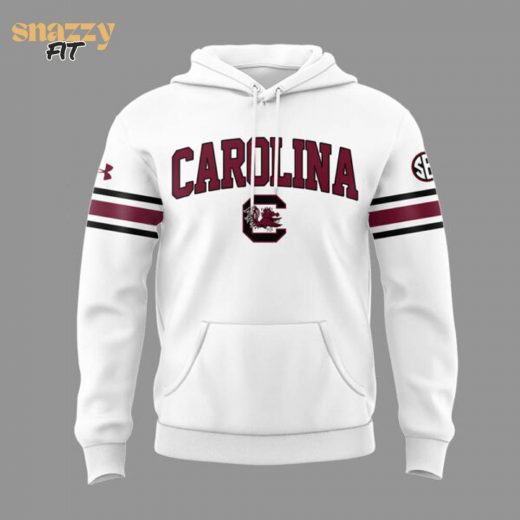 South Carolina Gamecocks Limited Edition White Hoodie v2