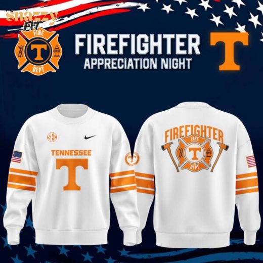 Tennessee Volunteers Football x 2024 Firefighter Appreciation Night Premium Limited Sweatshirt