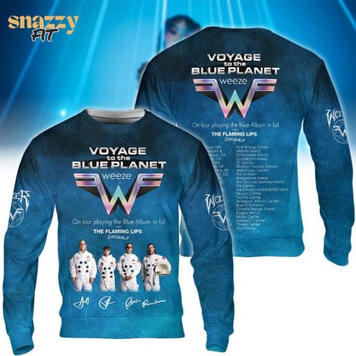 Voyage to blue planet weeze Sweatshirt