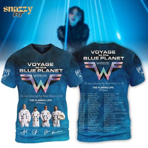 Voyage to blue planet weeze T shirt