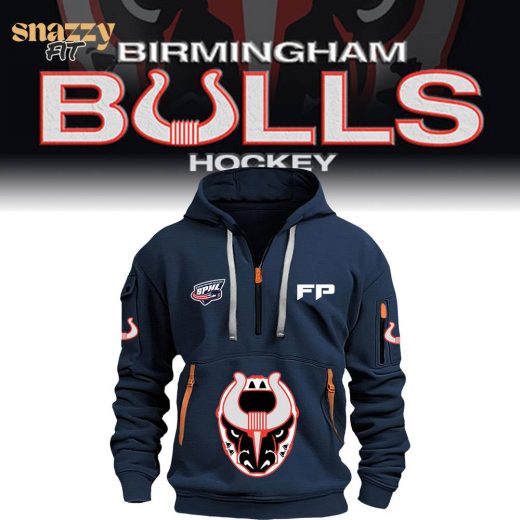 Birmingham Bulls New Navy Hoodie 2024 – Official Team Hoodie