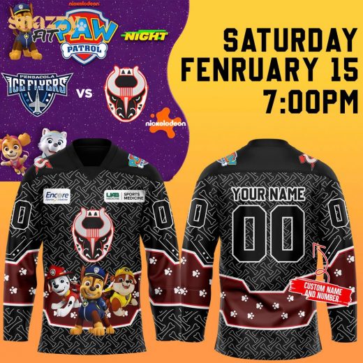 Birmingham Bulls x Paw Patrol Night & Wiener Dog Race Jersey – Special Edition